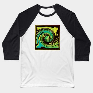 swirl Baseball T-Shirt